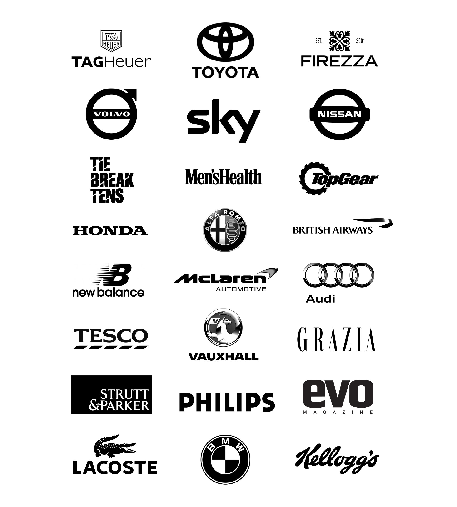 RM webite client logos